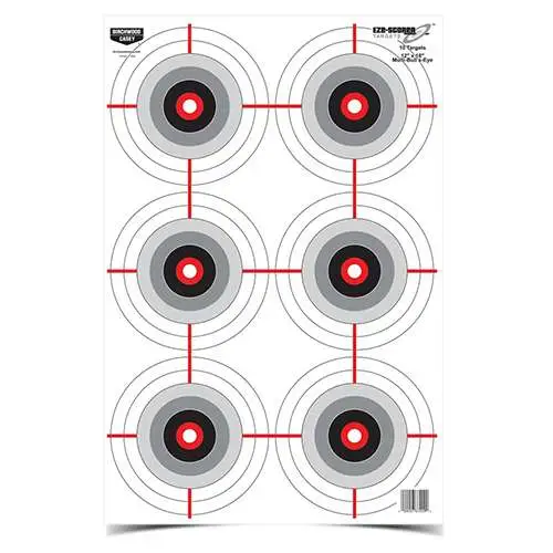 Birchwood Casey Eze-scorer Bullseye Targets 12 X 18 Pkg of 100
