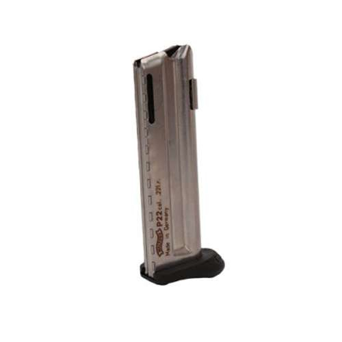 Walther P22Q Magazine .22LR 10RD With Finger Rest
