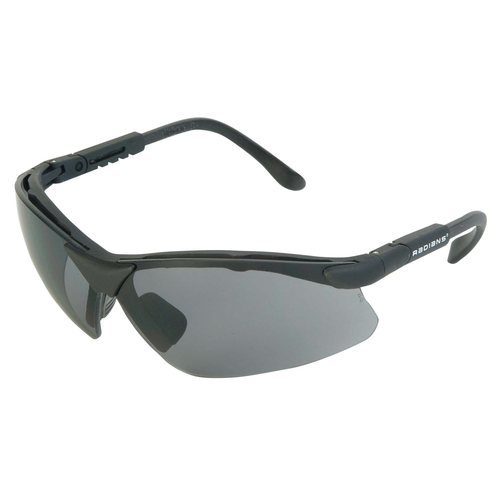 Radians Revelation Safety Glasses Black Dark Smoke
