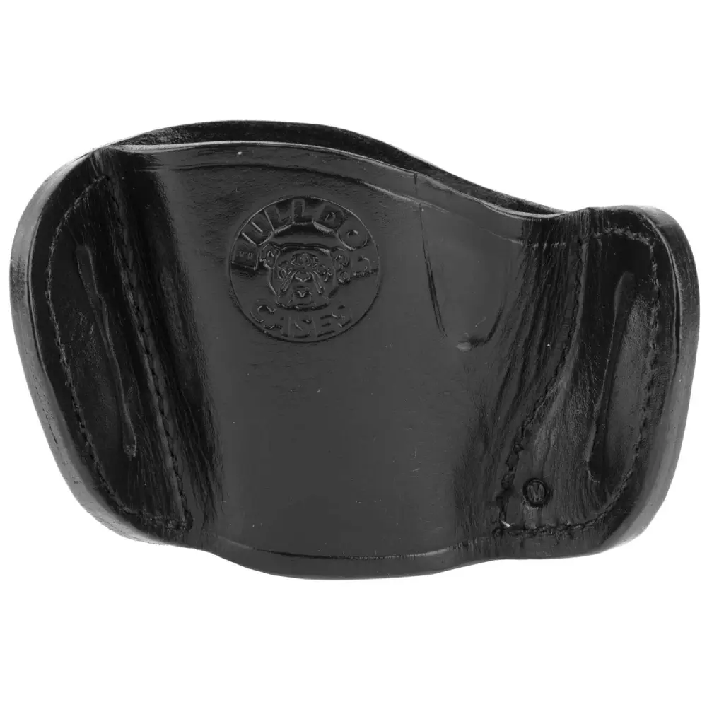 Bulldog Cases Molded Leather Holster for Medium Autos - Right Hand - Black
