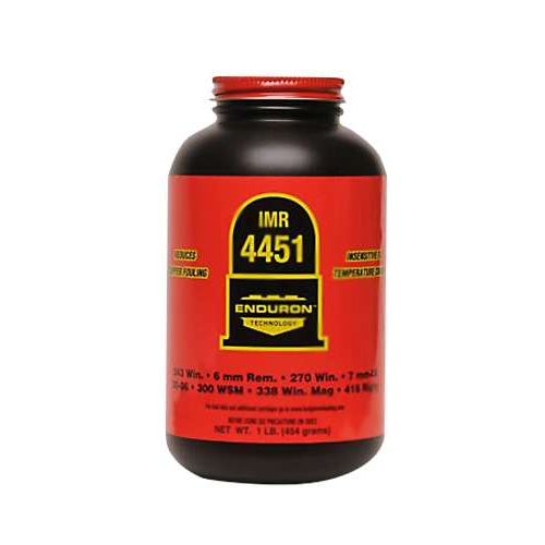 Imr 4451 Smokeless Powder 1LB Can