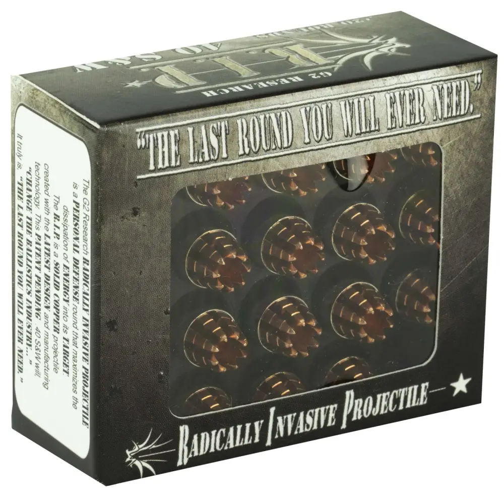 G2 Research Rip 40 S&w 115GR 20-RD Box