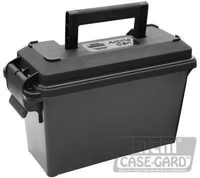 Mtm 30 Caliber Tall Ammo Can Black 11.5 X 7.5 X 5.3