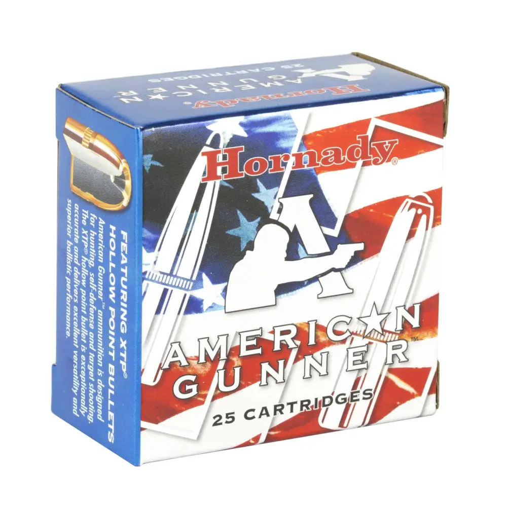 Hornady American Gunner .380 Auto 90GR Xtp 25RD