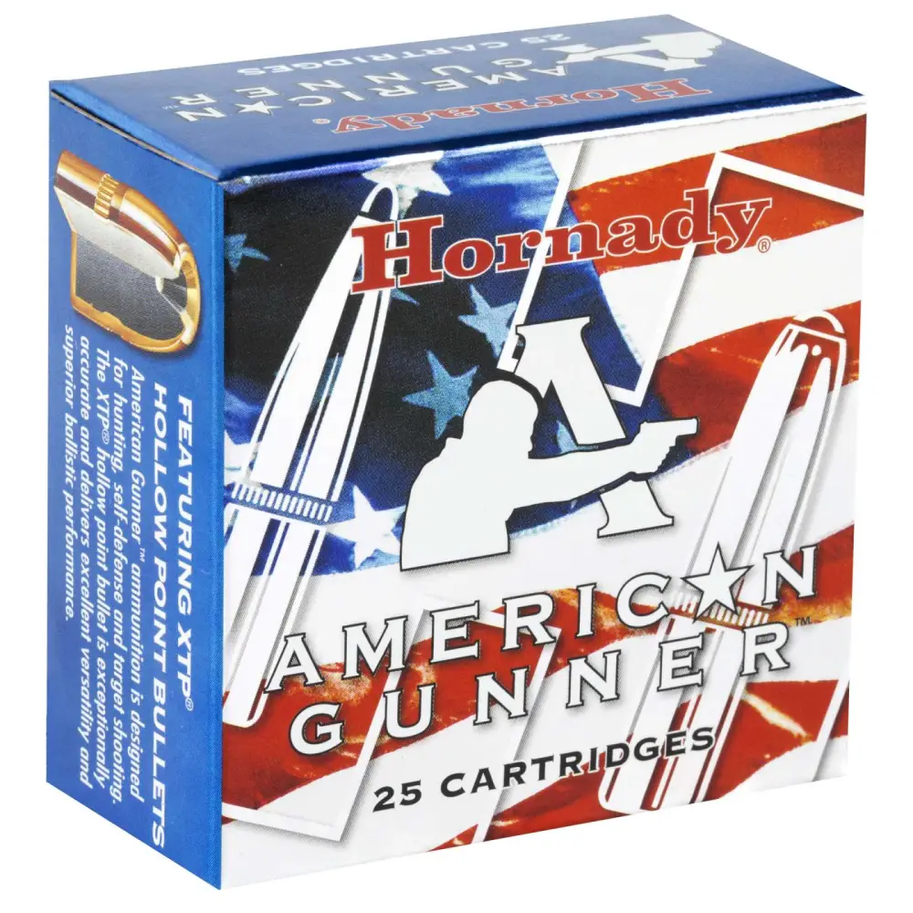 Hornady American Gunner 9MM Luger 115GR Xtp 25RD