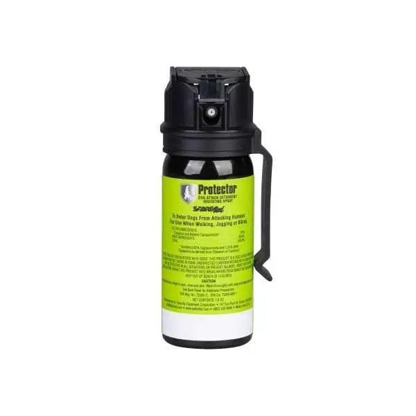 Sabre Protector Dog Spray 1.8 Oz Can With Clip Stream