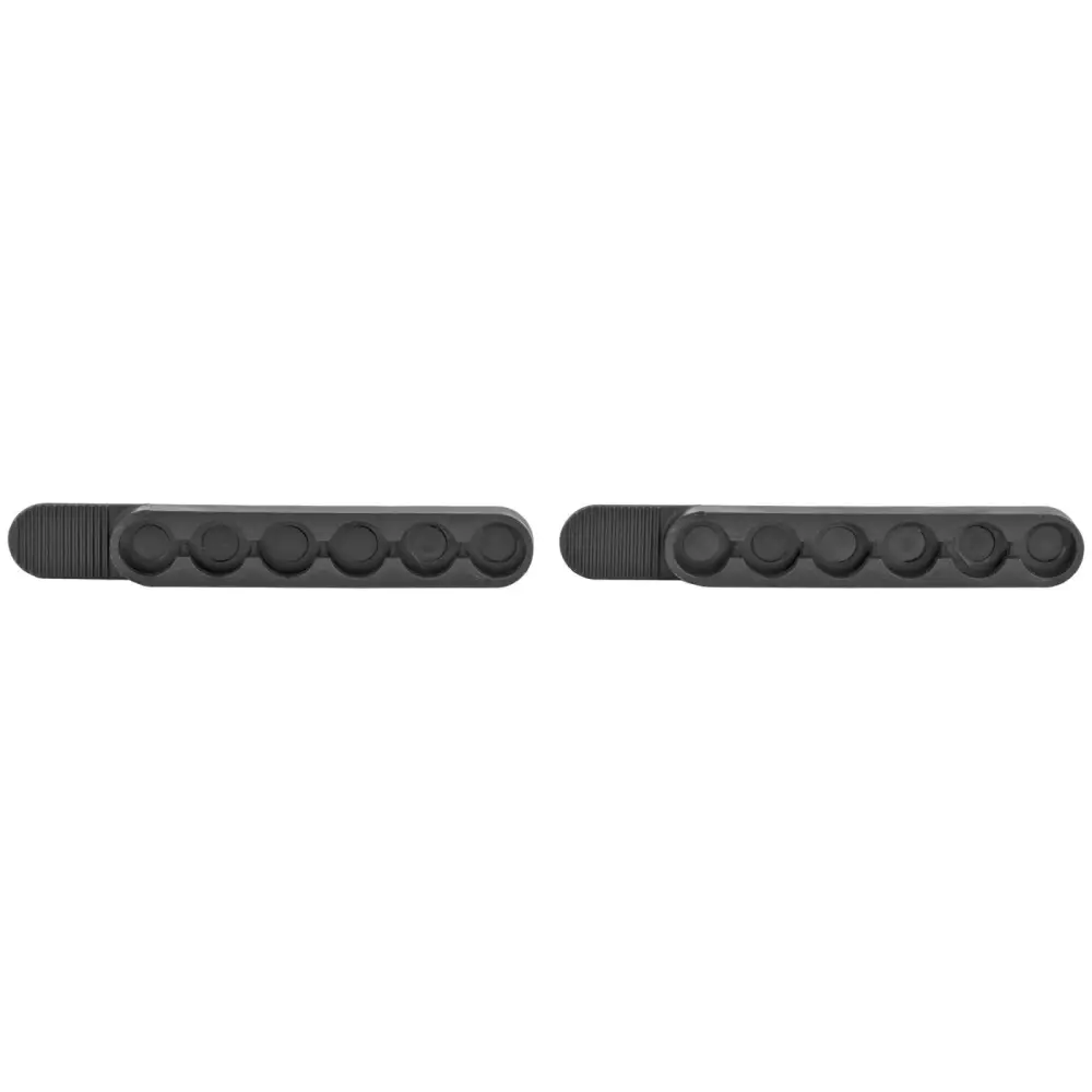 Desantis Swift Strip 38/357 6RD Black Polymer 2PK