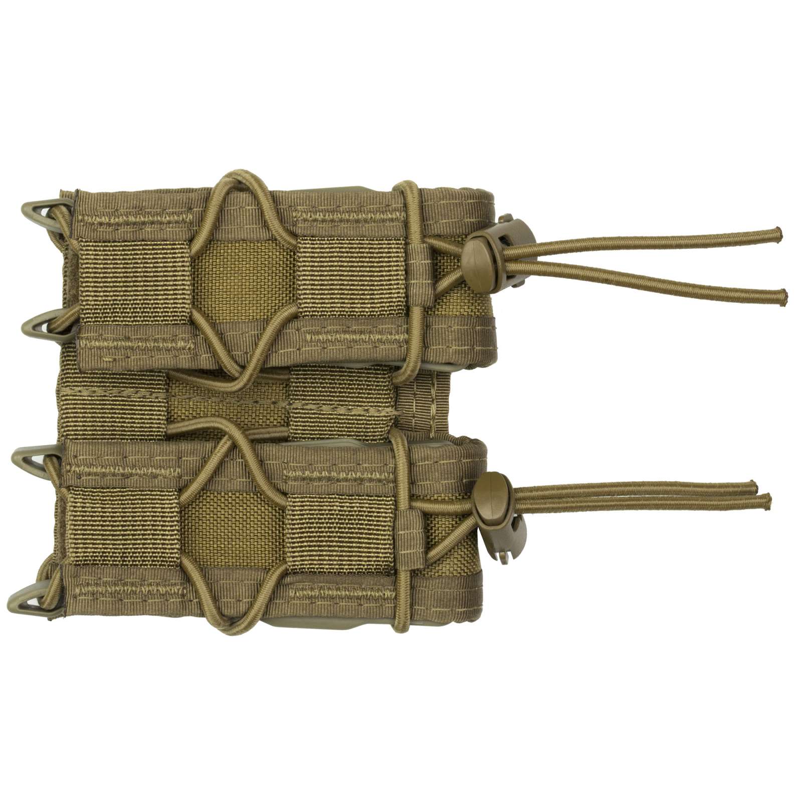 High Speed Gear Double Pistol Taco Molle Magazine Pouch - Coyote Brown