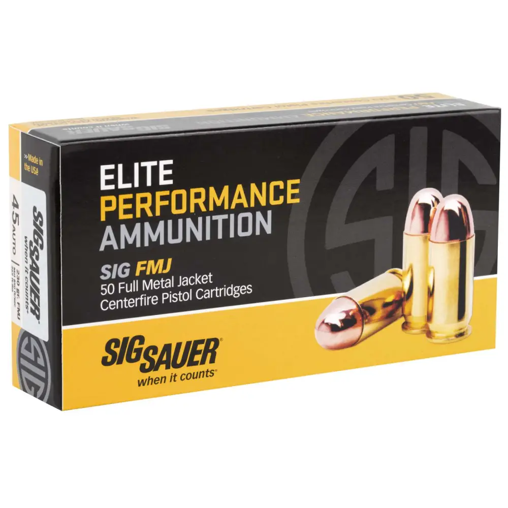 Sig Sauer Elite Performance 45 Acp 230GR Fmj 50RD