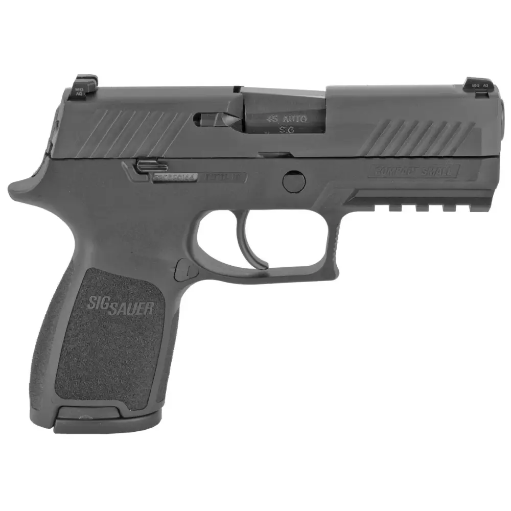 Sig Sauer P320 Compact 45ACP 9+1 Black Nitron Night Sights
