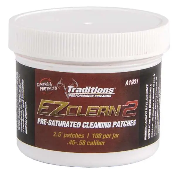 Traditions Ez Clean 2 Pre-saturated Cleaning Patches 100/PK