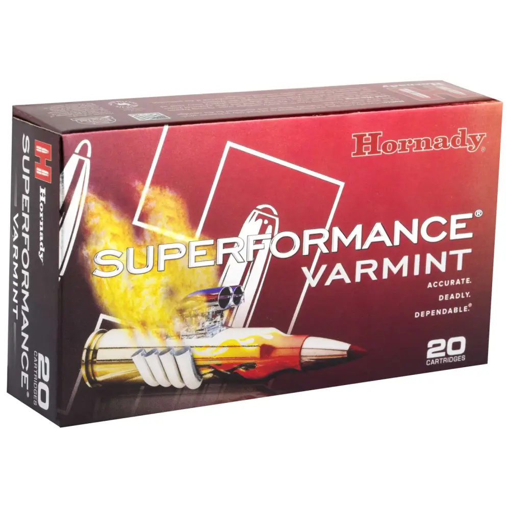 Hornady Superformance Varmint 243 Win 75GR V-max 20RD