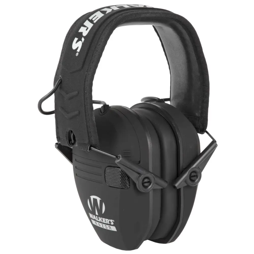 Walkers Razor Slim Electronic Muff Black 23 Db