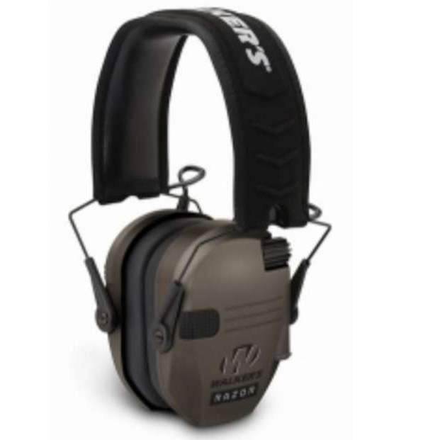 Walkers Razor Slim Electronic Muff Flat Dark Earth