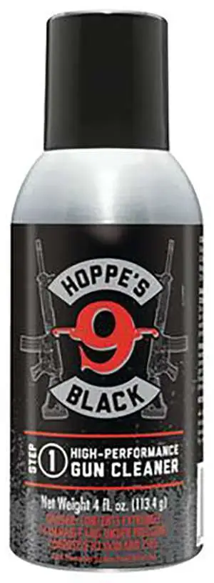 Hoppes Black Gun Cleaner 4 Oz Aerosol Can With Straw