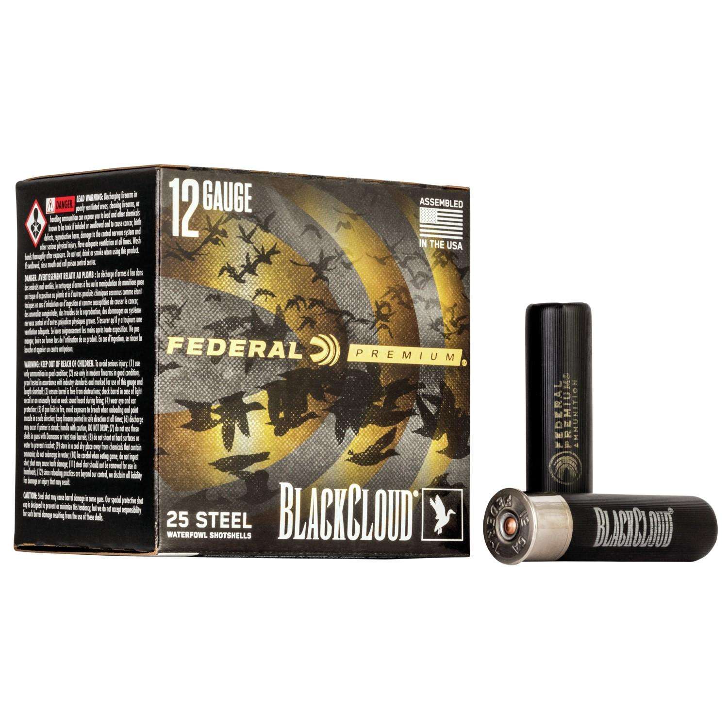 Federal Black Cloud Fs 12GA 3.5 1-1/2OZ 3 Shot 25RD