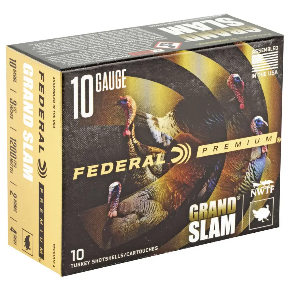 Federal Premium Grand Slam 10GA 3.5 2OZ 4 Shot 10RD