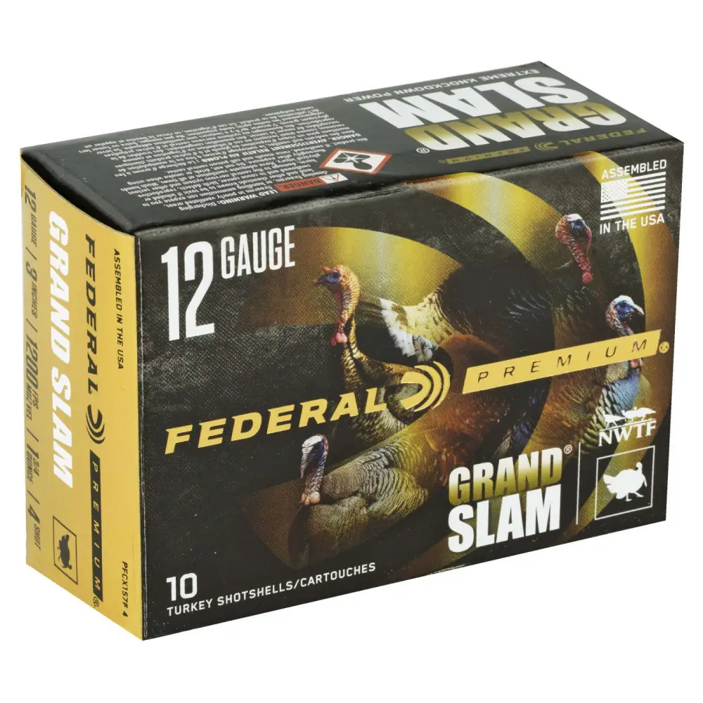 Federal Grand Slam 12GA 3 1-3/4OZ 4 Shot 10RD