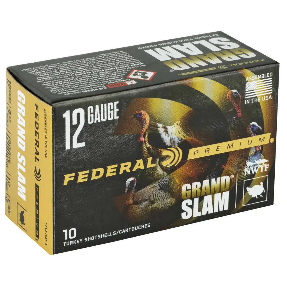 Federal Grand Slam 12GA 2-3/4 1-1/2OZ 5 Shot 10RD