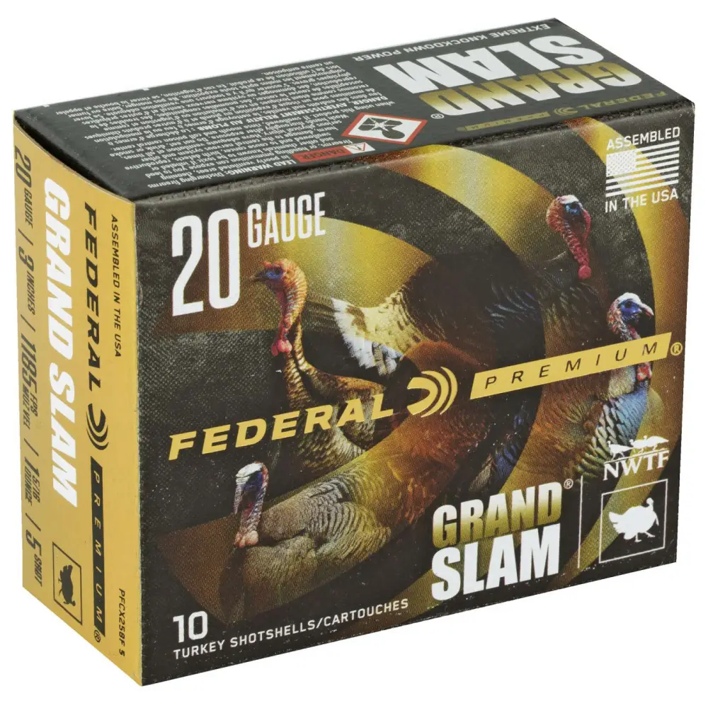 Federal Grand Slam 20GA 3 1-5/16 Oz 5 Shot 10RD