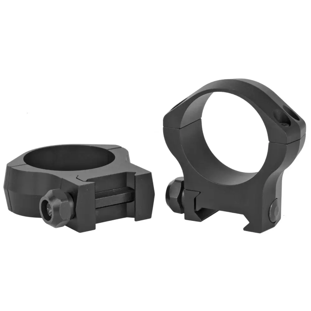 Warne Mountain Tech Aluminum Rings 35MM Medium Matte Black