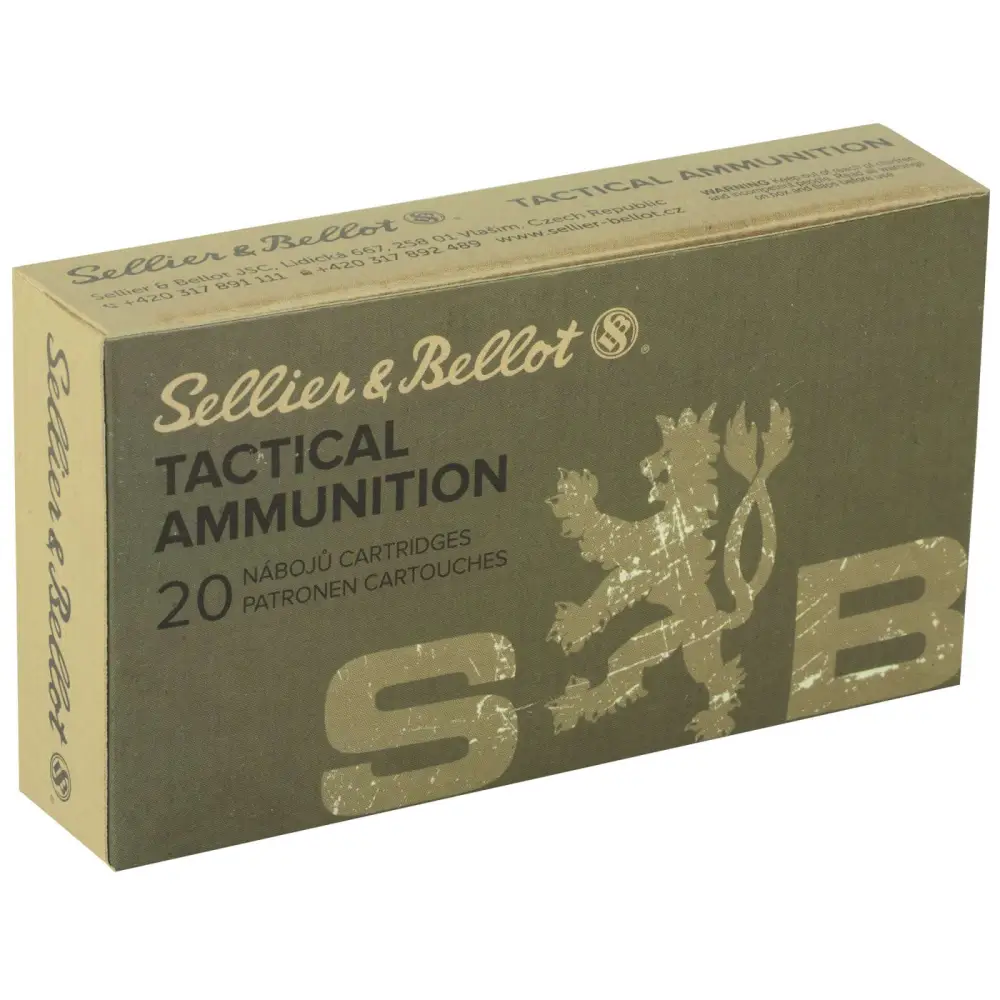 Sellier & Bellot 6.5 Creedmoor 140GR Fmj 20-RD