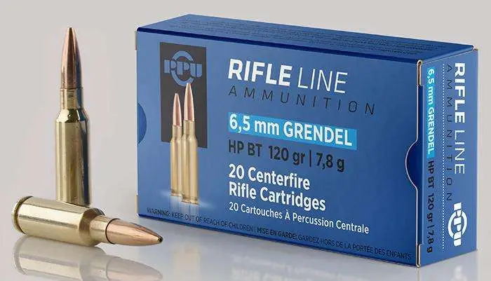 Ppu 6.5 Grendel 120GR Hollow Point Boat Tail 20/25