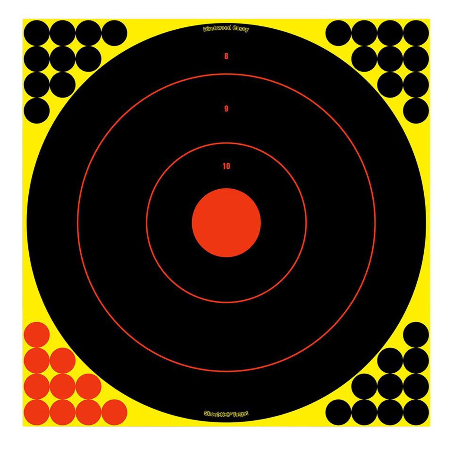 Birchwood Casey Shoot-n-c Reactive Target 17.25 100 Pack