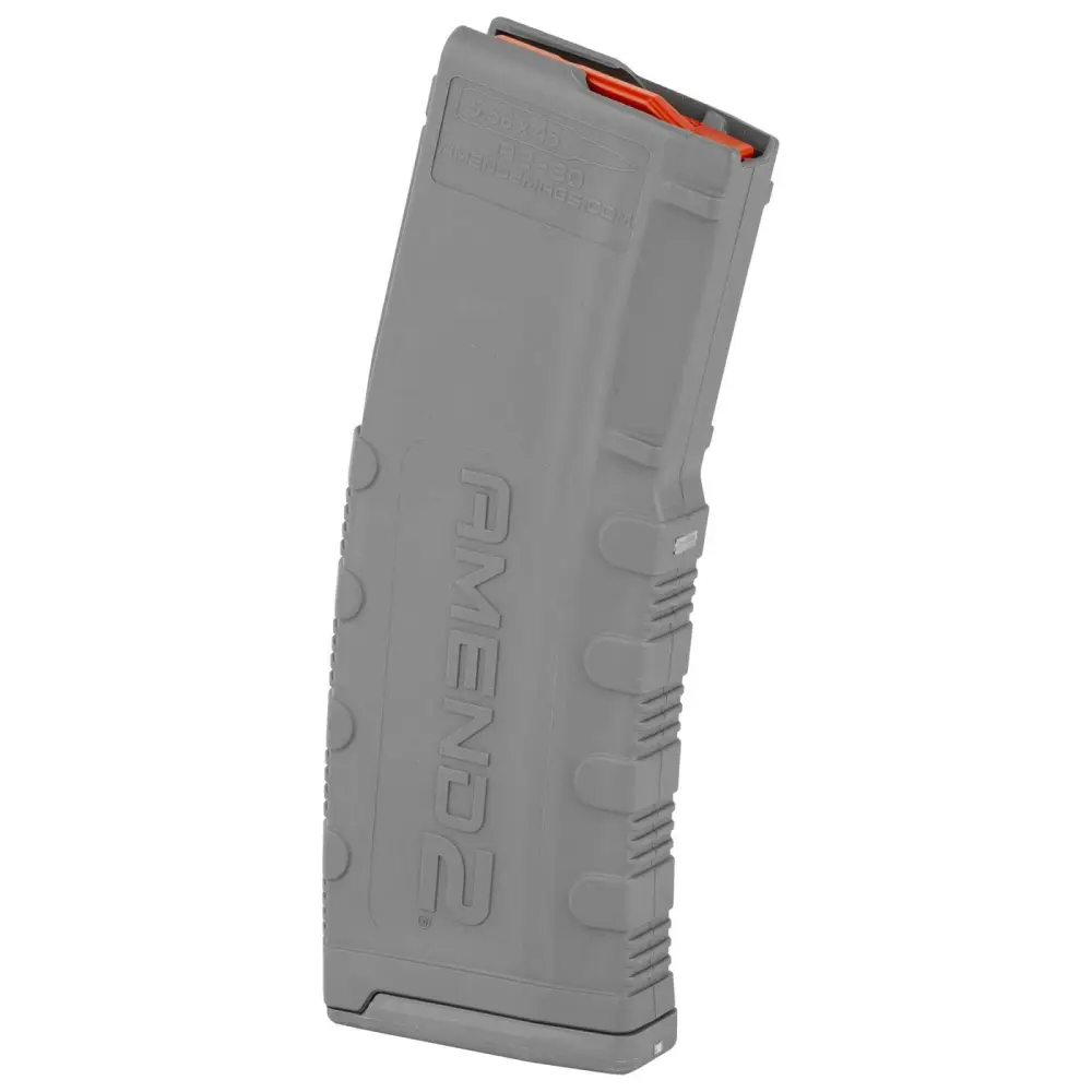 AMEND2 AR-15 5.56MM 30RD Gray Polymer Magazine