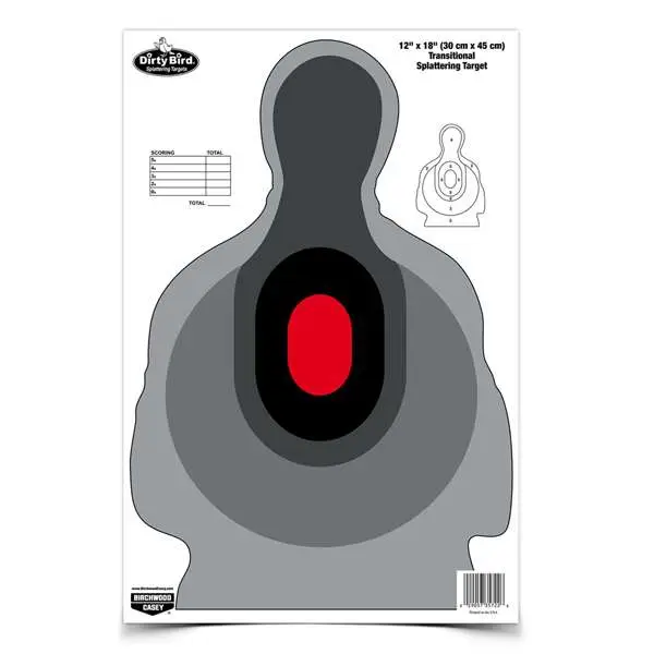 Birchwood Casey Dirty Bird 12X18 Silhouette Target 100 Sheets