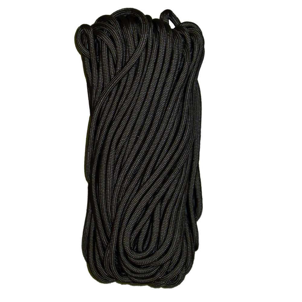 Tac Shield 550 Para Cord Black 50 Feet