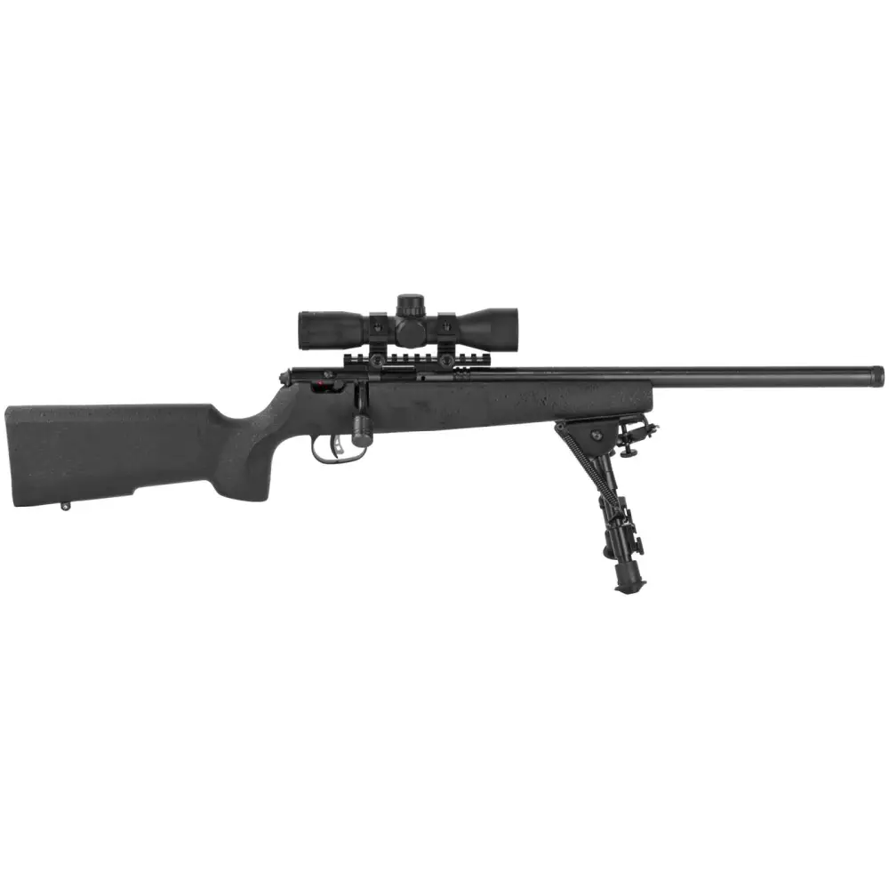Savage Rascal Target Xp 22LR 1RD 16.12 Barrel Black Synthetic Stock
