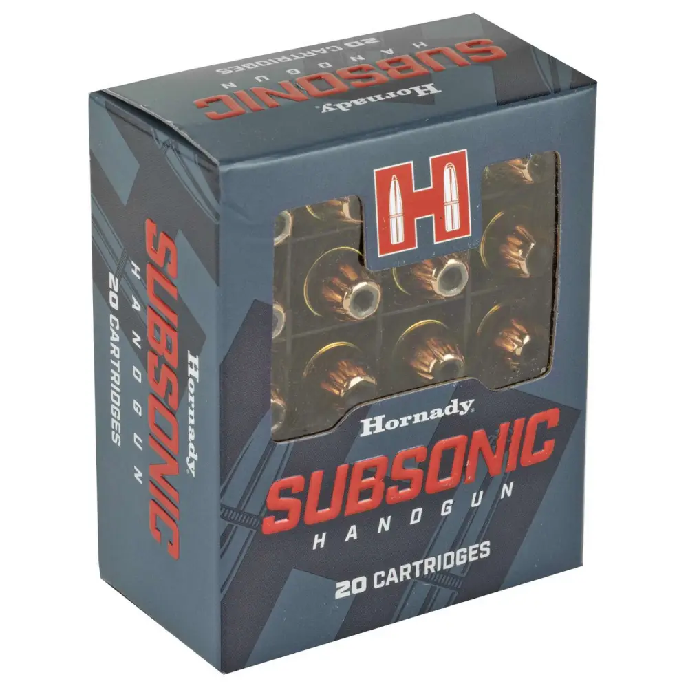 Hornady Subsonic .40 S&w 180GR Xtp 20RD Box
