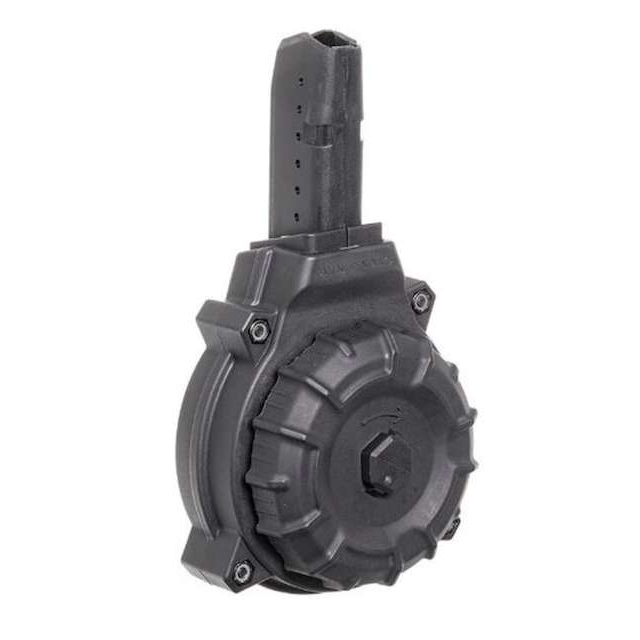 Promag AR-15 9MM 50RD Drum Black Polymer Magazine