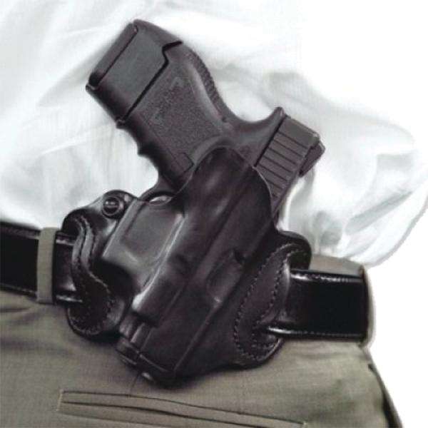 Desantis Mini Slide Holster Owb Rh Leather Black