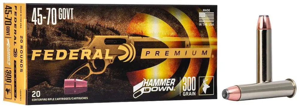Federal Hammer Down 45-70 Govt 300GR 20RD