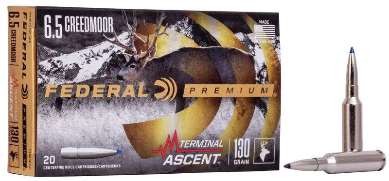 Federal Premium Terminal Ascent 6.5 Creedmoor 130GR 20RD