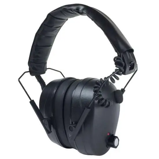 Radians 432EHP Electronic Earmuffs Nrr 26 Db Black Over the Head