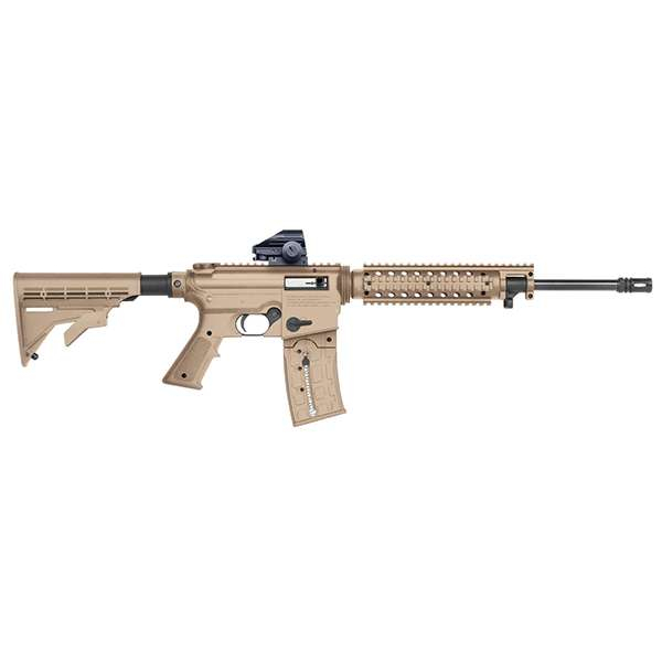 Mossberg 715T 22LR 25+1 Flat Top Tactical Rifle With Green Dot