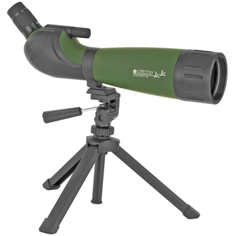 Konus KONUSPOT-80 20-60X80 Spotting Scope With Tripod & Smartphone Adapter