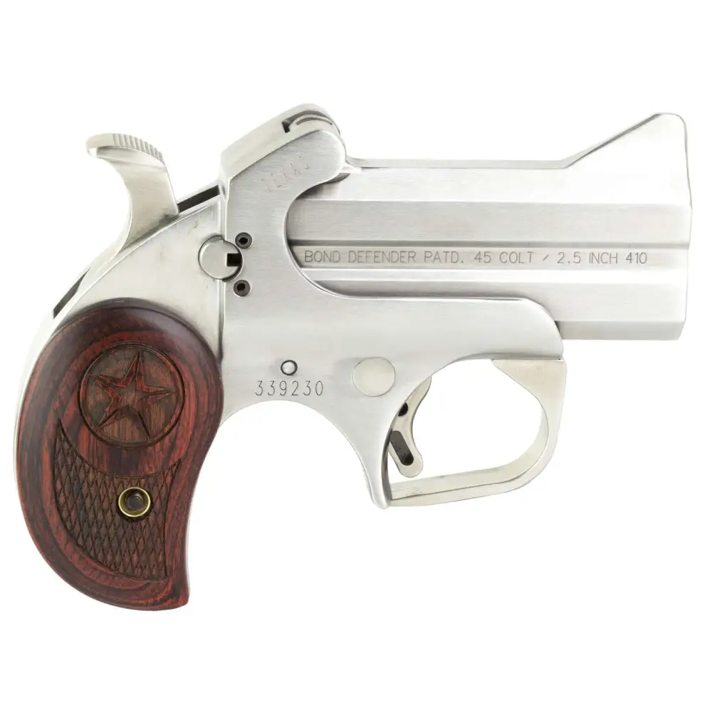 Bond Arms Texas Defender 45 COLT/410 2RD 3 Barrel Stainless