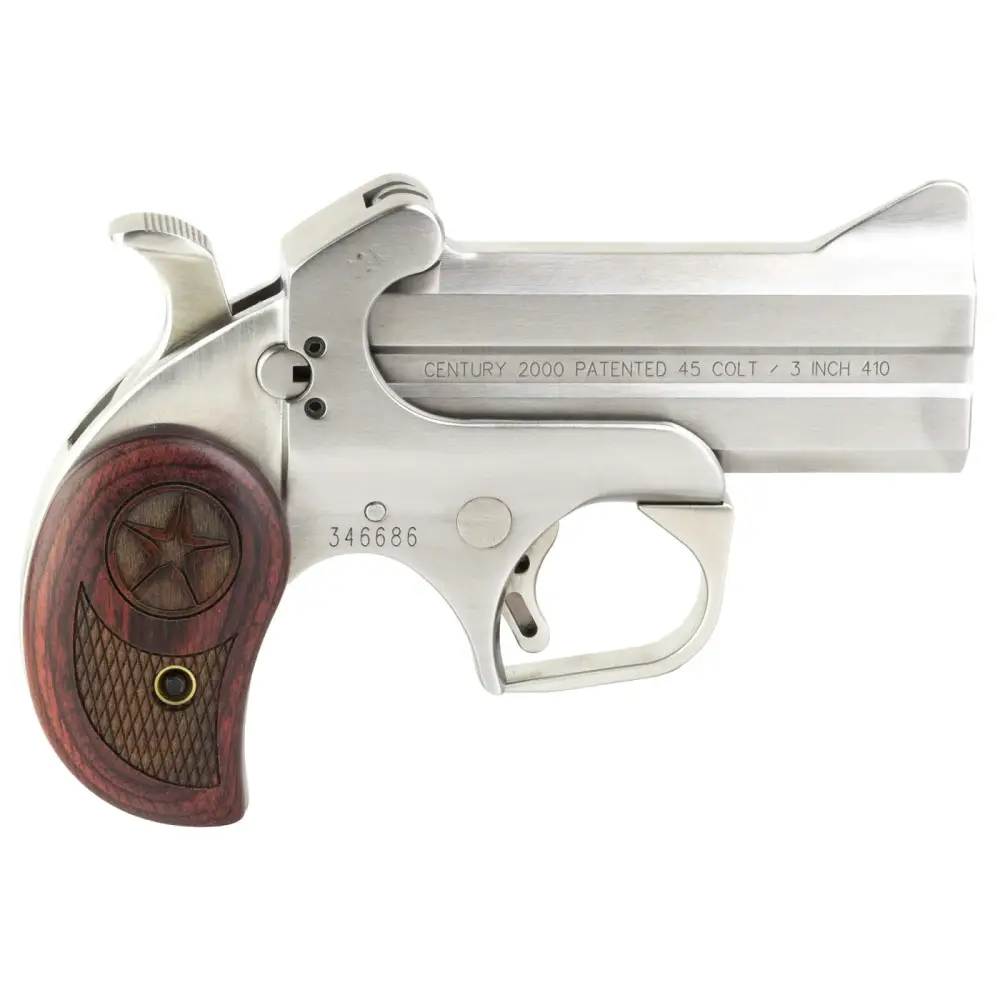 Bond Arms Century 2000 45 Colt 2RD 3.5 Stainless Derringer