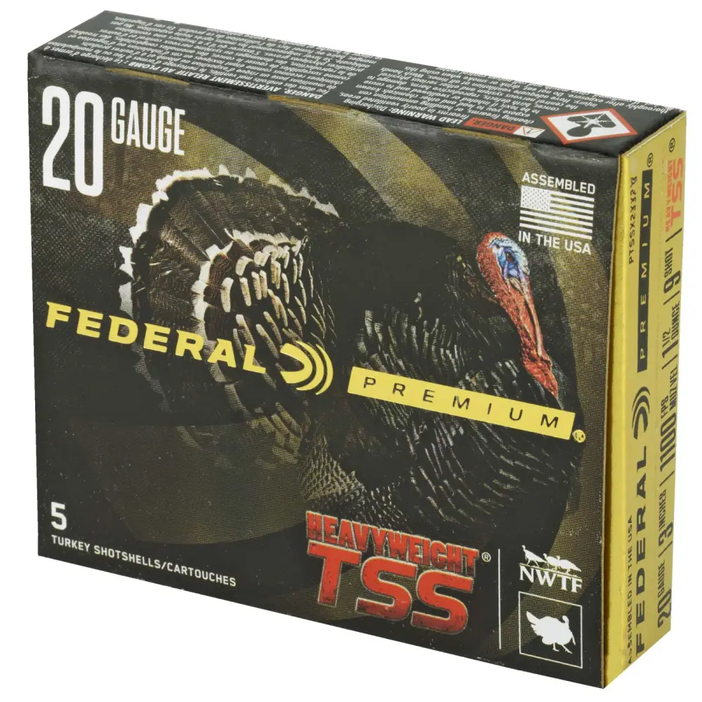 Federal Premium Turkey Heavyweight Tss 20GA 3 1 1/2OZ 9 Shot 5RD - Image 2
