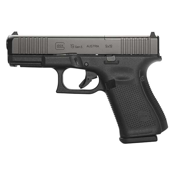 Glock 19 GEN5 9MM 10+1 Mos With Front Serrations