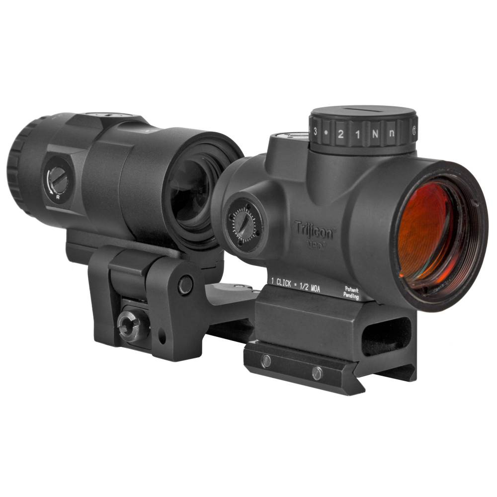Trijicon Mro Hd 1X25 Red Dot Sight With 3X Magnifier