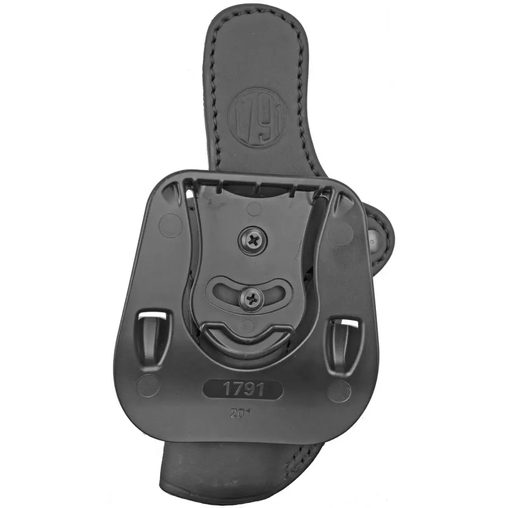 1791 Gunleather Optic Ready Owb Paddle Holster Stealth Black Rh