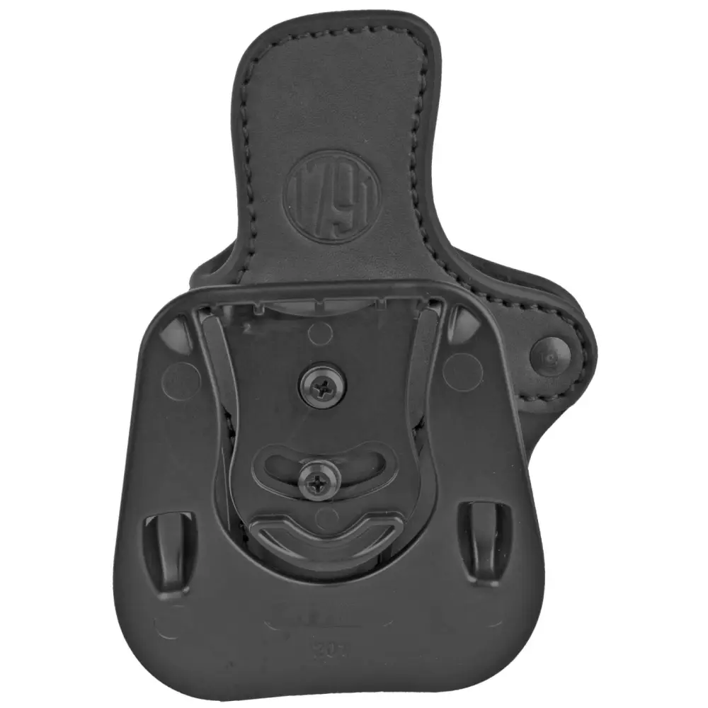1791 Gun Leather Optic Ready Owb Paddle Holster Stealth Black Rh
