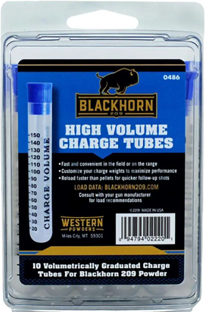 Blackhorn 209 150 Gr Charge Tubes 10 Pack