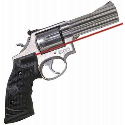 Crimson Trace Lasergrip for S&w N-frame Round Butt Revolvers