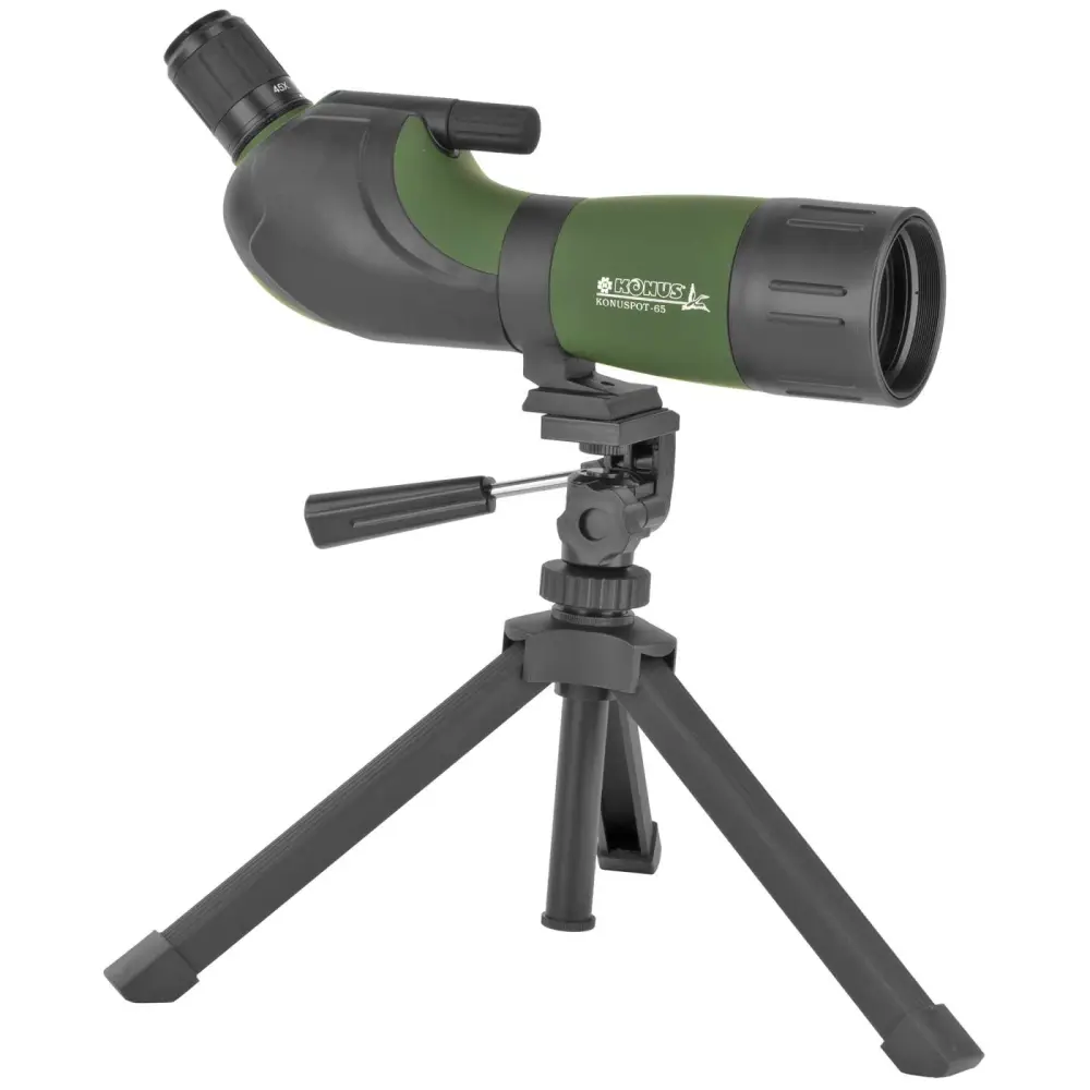 Konus KONUSPOT-65 15-45X65 Spotting Scope With Tripod & Smartphone Adapter